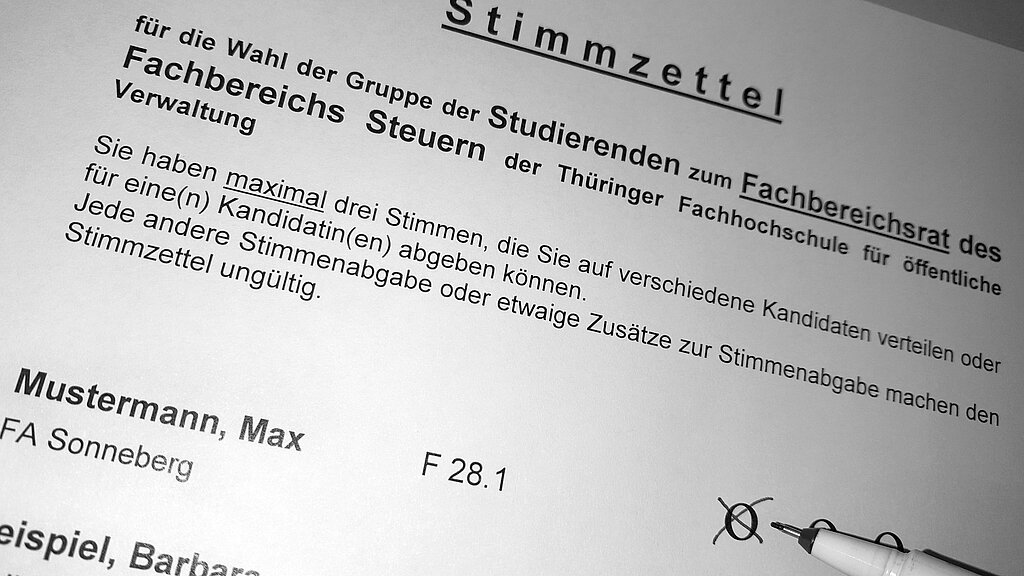 Stimmzettel