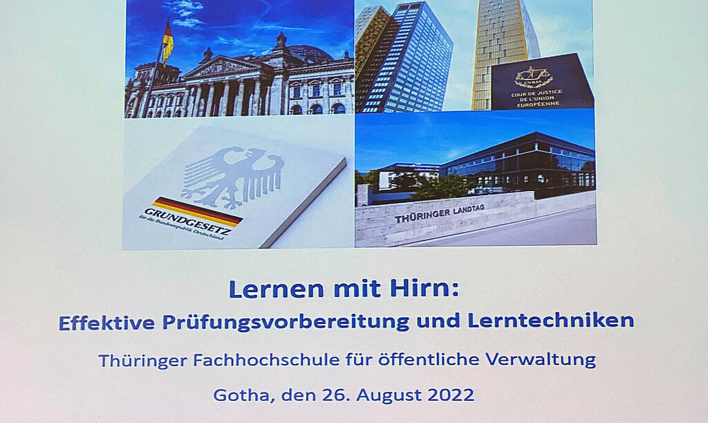 Tafelbild "Lernen mit Hirn"