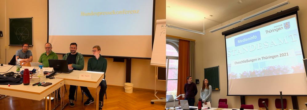 Bilder aus dem Lehrsaal