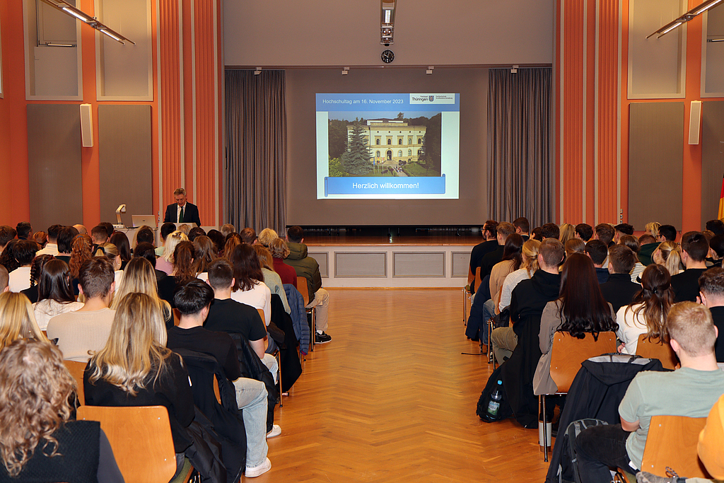 Hochschultag 2023 - Vortrag Aula