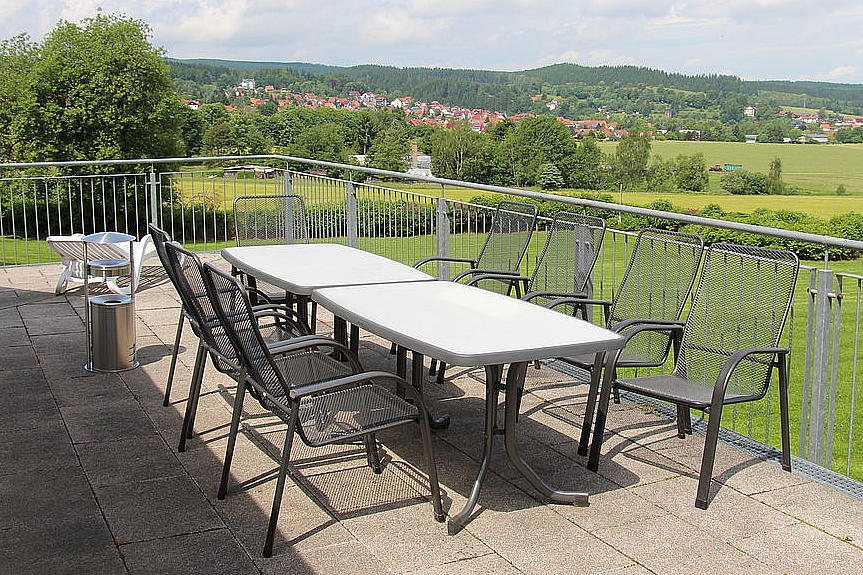 Thüringer Landesfortbildungsstätte Terrasse