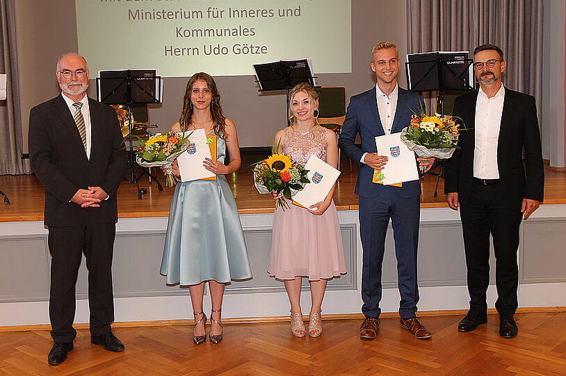 Gruppenbild Jahrgangsbeste