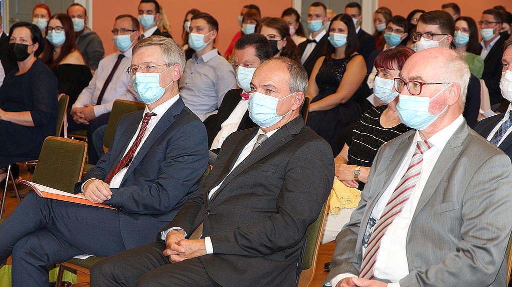 Hr. Hintze, Hr. Kreuch, Hr. Dr. Klüsener