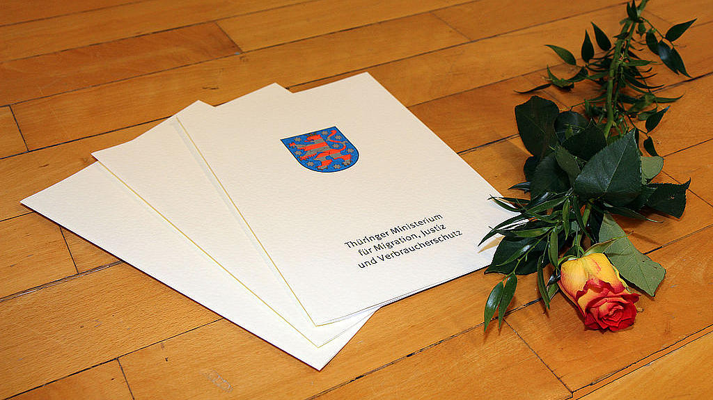 Ernennungsurkunden Justiz