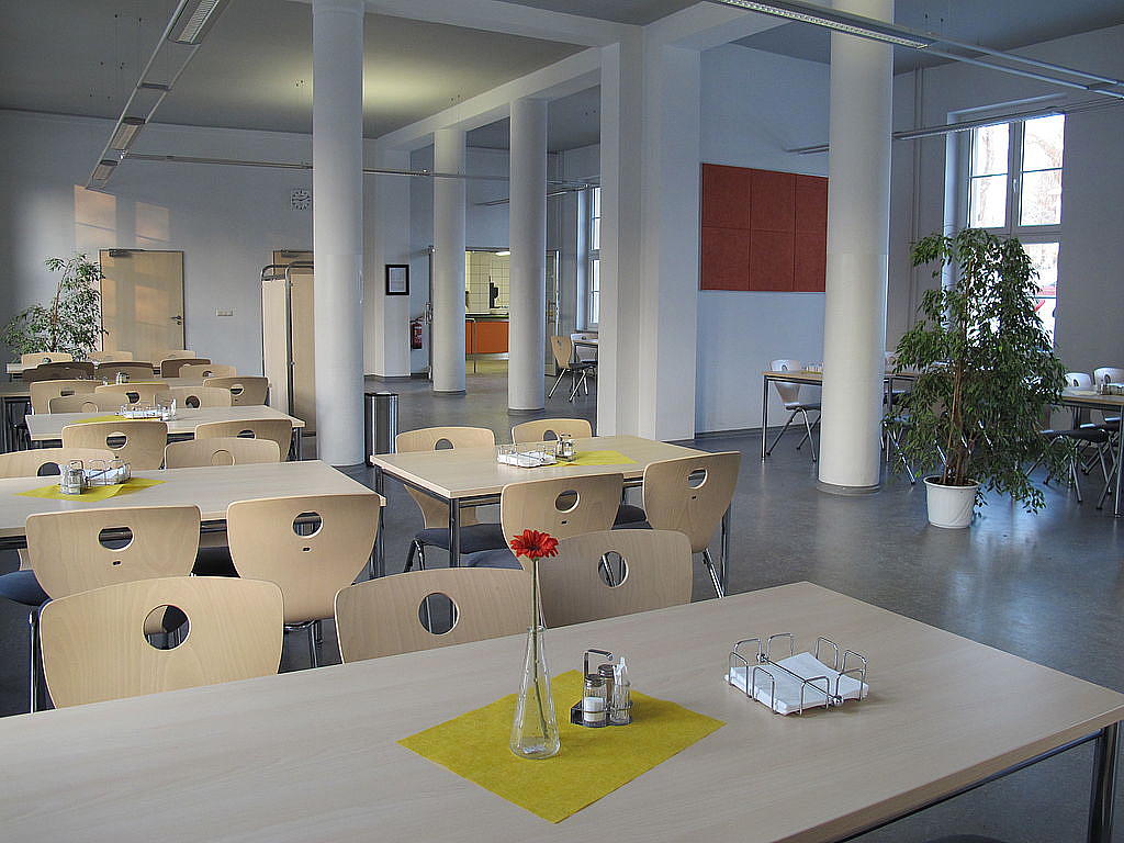 Speisesaal Mensa im Haus 4
