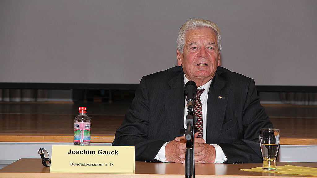 Vortrag Herr Gauck