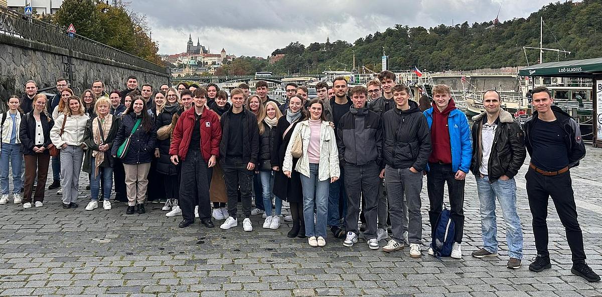 Gruppenfoto Prag