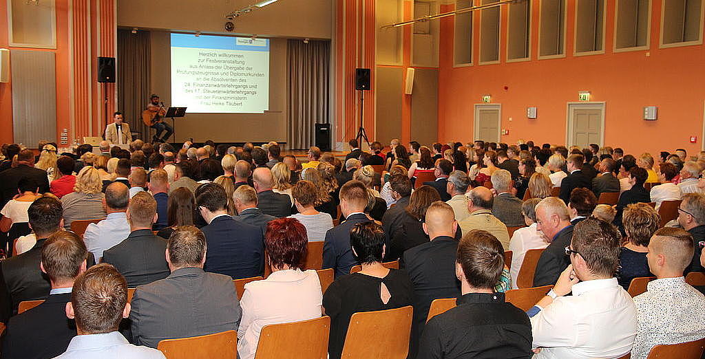 Veranstaltung in der Aula Haus 1